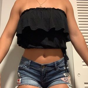 Abercrombie flowy tube top